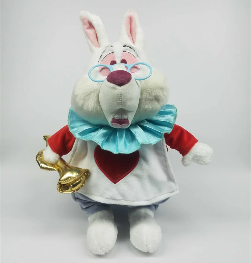 ディズニー 不思議の国のアリスぬいぐるみ 高品質のぬいぐるみ 白ウサギ 35cm 子供への誕生日プレゼント Null Aliexpress