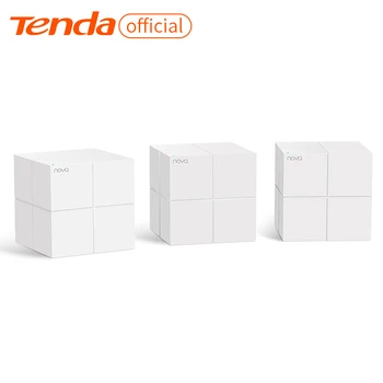 

Tenda MW6 Whole Home Mesh Wireless WiFi System with 2.4G/5.0GHz WiFi Wireless Router and Repeater, APP Remote Manage