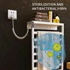 Porte-serviettes électrique en acier inoxydable 116, porte-serviettes intelligent, stérilisation, accessoires de salle de bains ► Photo 2/6