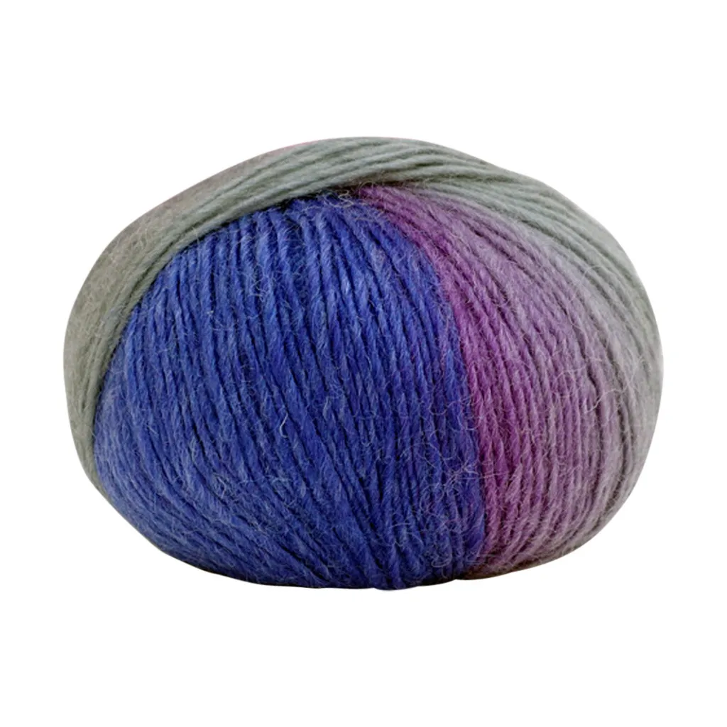 1PC 50g Chunky Hand Rainbow Knitting Cotton Crochet Thread Hand Knitting Wool Blend Yarn Clothing Sewing Tool Accessories