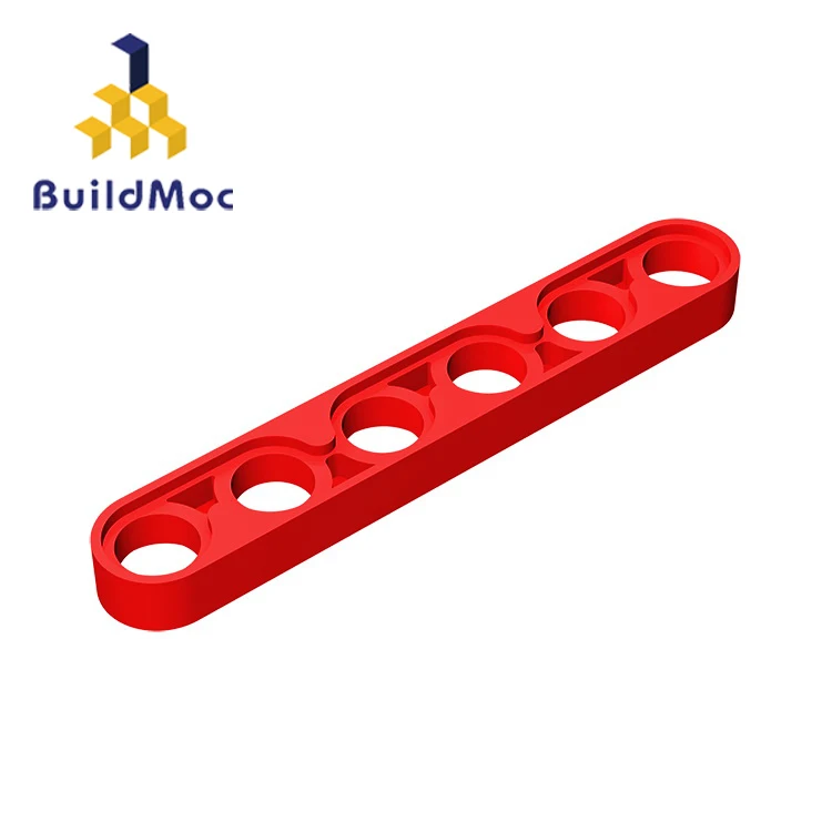 Совместим с 32063 Technic, Liftarm 1x6 тонкий для строительных блоков части DIY логотип развивающие Подарочные игрушки