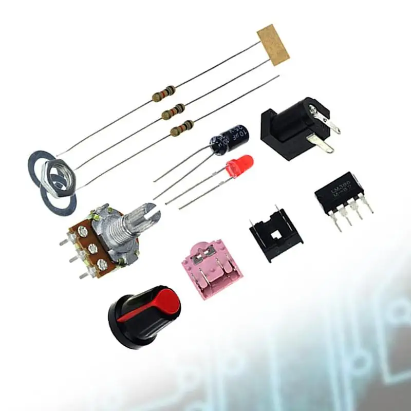 Плата усилителя мощности LM386 ultra micro mini низкое энергопотребление 3 ~ 12 В лучше чем