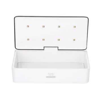 

Smart Led Uv Sterilizer Box Nails Accessoires Comestics Makeup Brush Personal Care Tools Uv Disinfection Box Cleaning Device