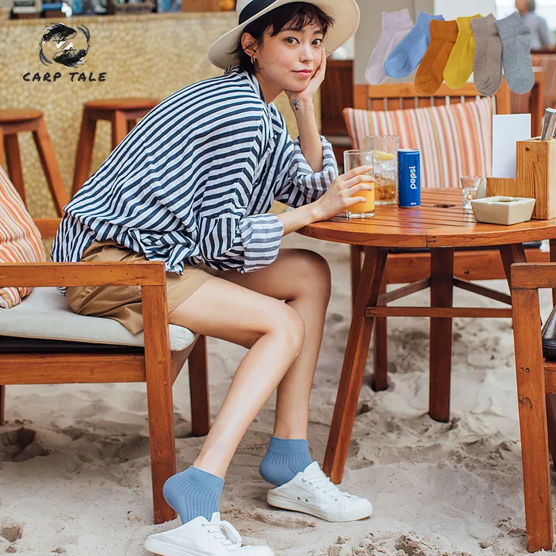 

Summer fashion 1 pair of bamboo fiber ultra-thin stretch silk short silk comfortable breathable simple fashion women's socks