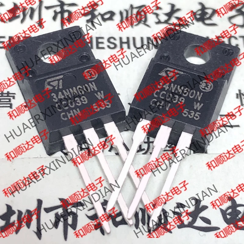 10 шт./лот и 34NM60N STF34NM60N TO-220F 600V 29A