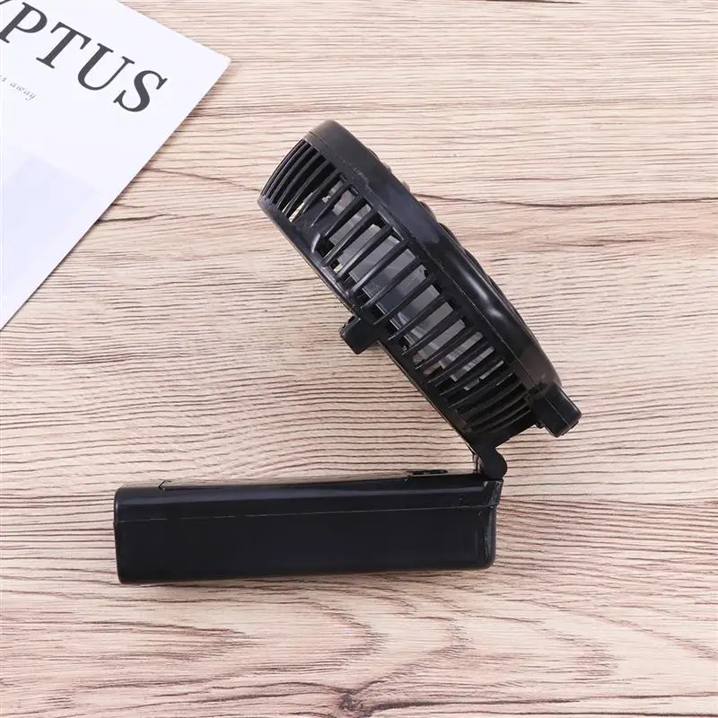 Портативный мини 3 скорости передачи USB карманный Аккумулятор Перезаряжаемый многофункциональный вентилятор(розовый