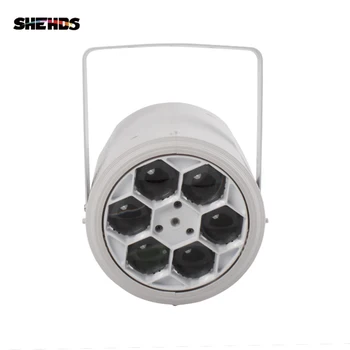 

6x15W RGBW 4in1Green Laser Six Bee Eye Par Attract Overhead Light Strobe Beam Theater TV Stage Performance Stage Performance