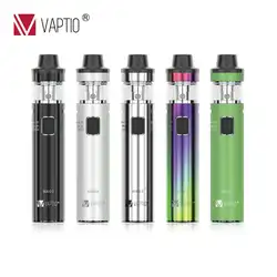 Vaptio 50 Вт Solo2 комплект 3000 мАч встроенный аккумулятор электронная сигарета Vape Комплект 2,0/4,0 мл e-juice 0,15-2.0ohm испаритель сопротивление