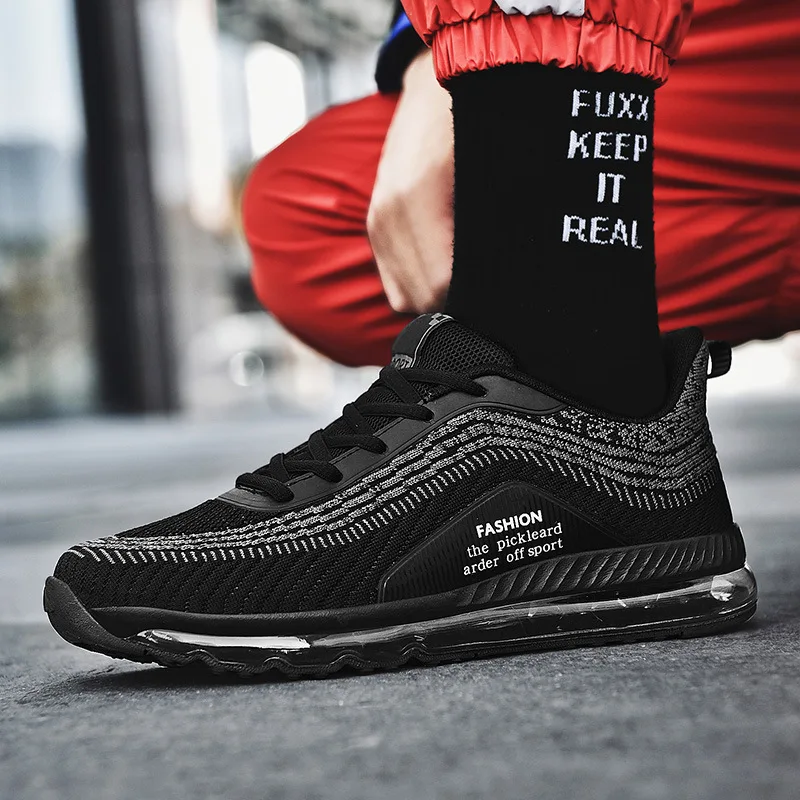 

Hot Sale Outdoor Sport Men's Shoes Professional Non-Slip Running Shoes For Men Breathable Air Cushion Sneakers Sapatilhas Male