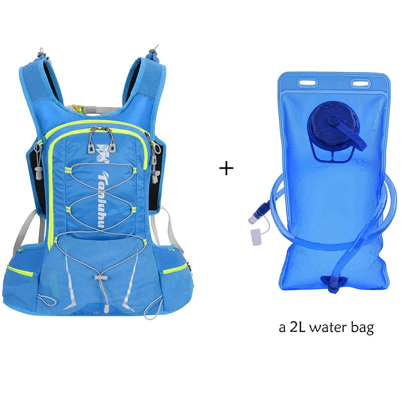 15л открытый велосипедный рюкзак для бега для мужчин и женщин сумка для воды рюкзак Ультра светильник для велоспорта дышащий беговой марафон