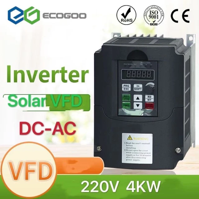 Nouveau! Onduleur solaire multifonctionnel 4kw 220V, DC-AC Drive