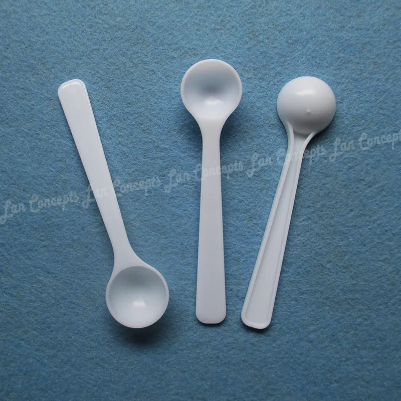 1g 2ml plastic measuring scoop small spoon 5