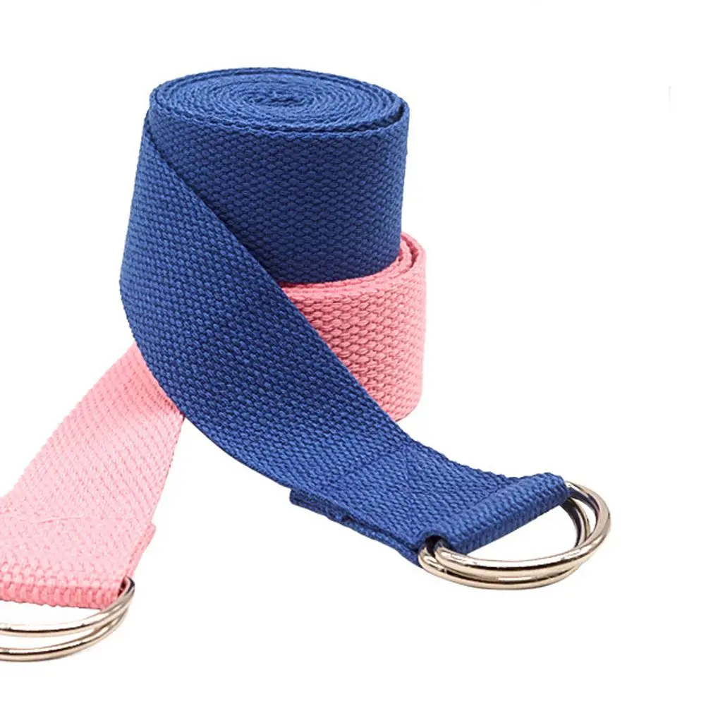 1 Pc High Quality Cotton Stretch Yoga Belt Home Exercise Washable Yoga Straps Pilate Practice Starter Stretching Tape 180*3.8cm