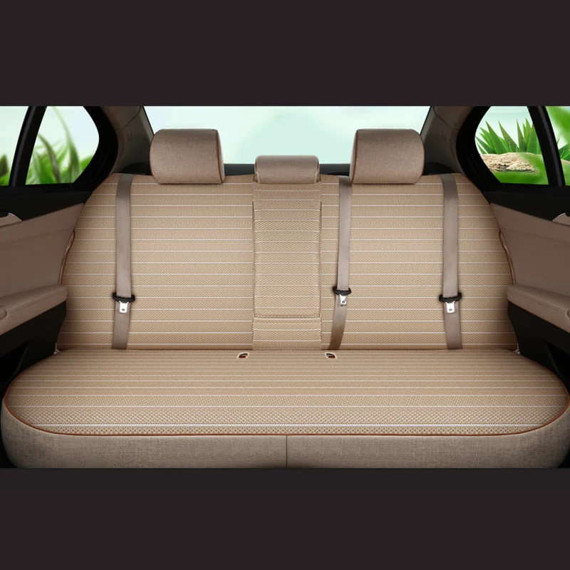 Комплект чехлов для автомобильных сидений из льна Subaru Legacy 2010 2008 2006 2005|seat cover set|linen