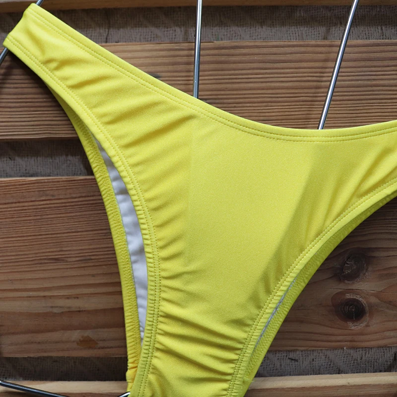 Riseado Cut Out Bikinis Set 2020 Swimwears Women Swimsuits High Cut Bikinis Sexy biquini Strap Beachwear Lace Up Bathing Suit