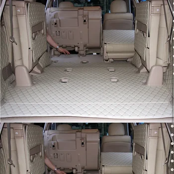 

Custom car trunk mats for Toyota Land Cruiser 200 7seats waterproof boot carpets for Toyota LC200 -2007 styling
