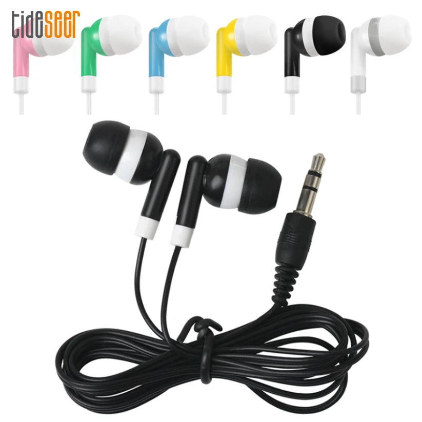 Low Cost Earphones Disposable 3.5mm In 