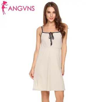 

Women Sexy Nightgown Spaghetti Strap Lingerie Dress Sleeveless Nighties Sleepwear Night Dress Ladies Home Nightdress