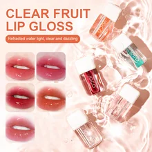 

New 5 Colors Mirror Glass Lipstick Long Lasting Lip Gloss Mirror Effect Lip Gloss Moisturizing Lip Glaze Women Lip Makeup