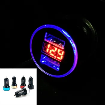 

3.1A Dual USB Car Charger LED Display For Nissan Quest GT-R 370Z Note Sway Micra Pulsar Maxima Terra KICKS IMQ Rogue Xmotion