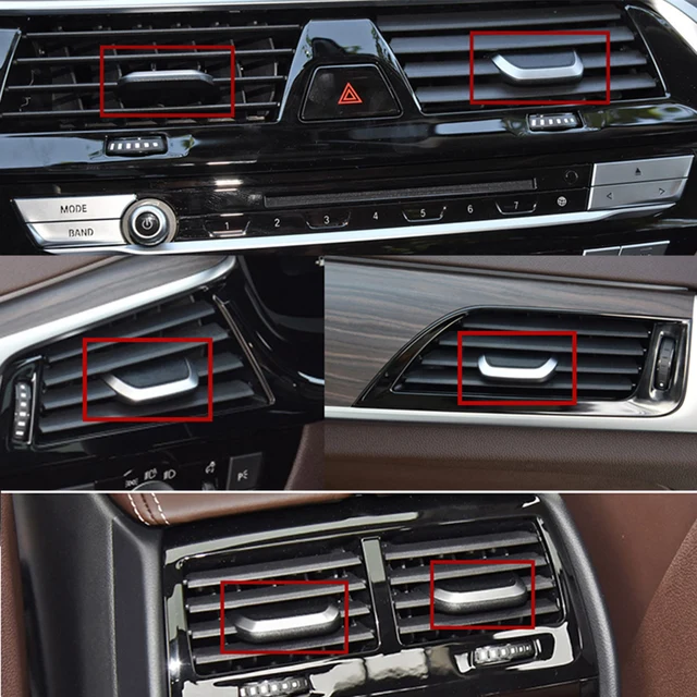 Car Front Rear AC Vent toggle Grille Clip Slider Replace 64229329579  Ventilation Outlet Tab 64229357867 Vent Outlet Clip for BMW - AliExpress