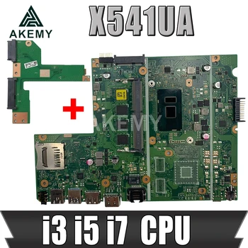 

Akemy free HDD board For Asus X541UJ X541UV X541UVK X541UQ X541UQK X541UA X541UAK X541U Laptop motherboard mainboard i3 i5 i7