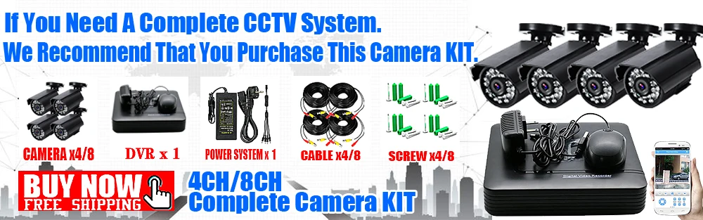 HD 4CH 8ch 1080N 5в1 AHD DVR комплект CCTV система 1 ТБ 2 ТБ HDD 1080P AHD водонепроницаемая/цилиндрическая камера 2MP P2P комплект видеонаблюдения