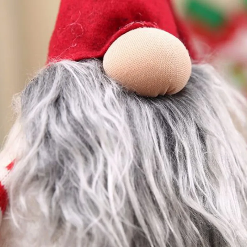 Забавный гном Рождественское украшение шведский Рождественский tomte/nisse украшения Санта Клаус Плюшевые рождественские гном рождественские подарки для детей Q1