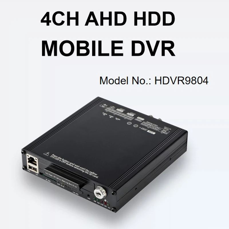 HDVR9804 Mini Mobile DVR 4G WIFI GPS Security со слотом для SD-карты 4CH HDD система видеозаписи AHD HDVR