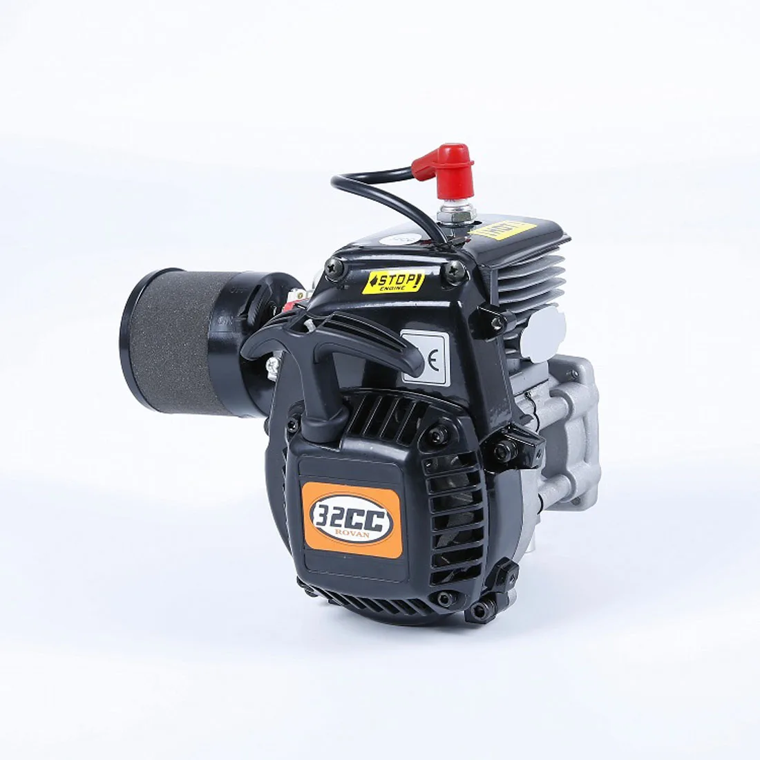 

32cc Single-cylinder Two-stroke 3.24 Hp Four-Point Fixed Starting Engine Air Inlet Filter for 1/5 Rovan HPI BAJA RC Car