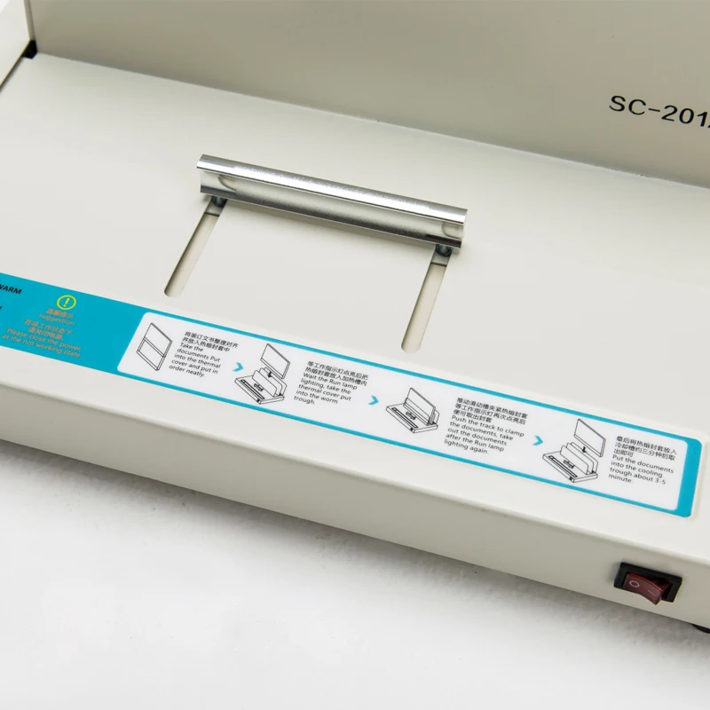 Cobre a Espessura a Máquina de Ligação Sc-2020 do Escritório da Máquina de Encadernação de Readstar Financeira Térmica Amarra 220-240 v 50 hz 600 a4 Que - Imagem 6
