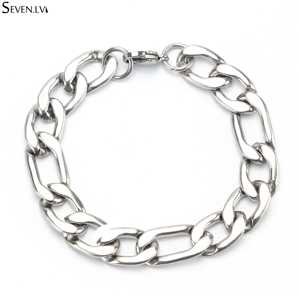 Calvin Klein Men's Two Tone Stainless Steel Chain Bracelet - Metallic