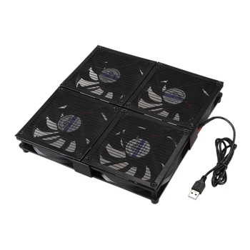 

Longyou Router Radiator TV Set Box Cooling Fan USB Fan 4 Fans