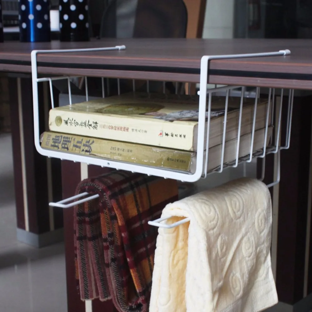 

2 Colors Metal Iron Home Kitchen Storage Shelf Rack Mutifunctional Office Kitchen Bathroom Storage Shelves Organizer New Fashion