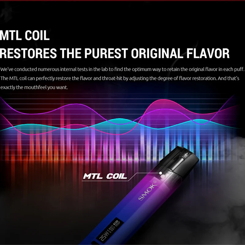 Оригинальный картридж SMOK Nfix Pod Vape Pen 3 мл DC MTL и 0.8ohm Pods 700 мАч аккумулятор|Системы