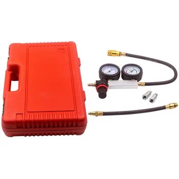 

Cylinder Leak Tester Detector Petrol Engine Compression Leakdown Tools Kit