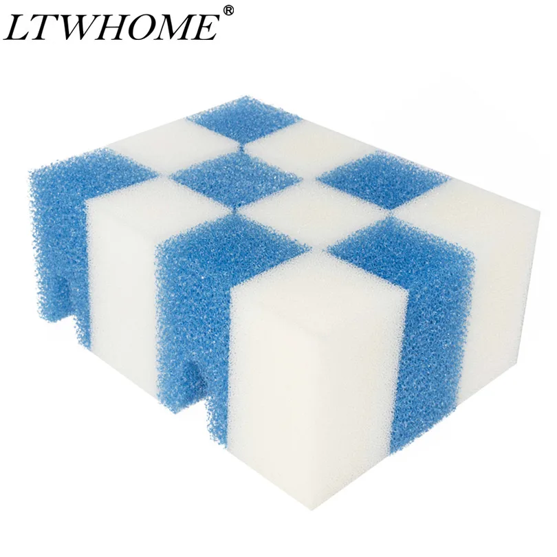 LTWHOME дизайн аквариума механические губки совместимы с Ferplast Blumec 07 губки подходят для внутреннего фильтра Bluwave