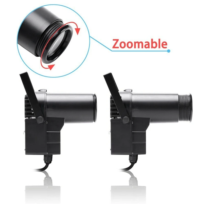 30W RGBW LED Spotlight Stage Light Beam Spotlight Glass Ball Mirror Ball Reflector(US PLUG