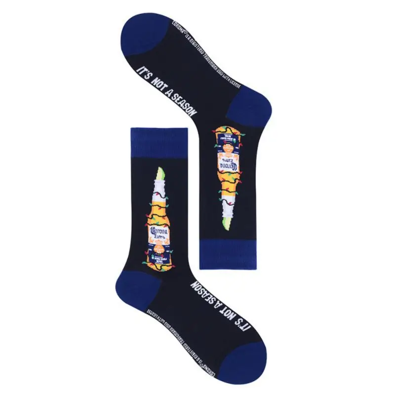 Спортивные носки унисекс, носки средней длины, креативные Носки для скейтбординга с фруктовым соком, пара носков