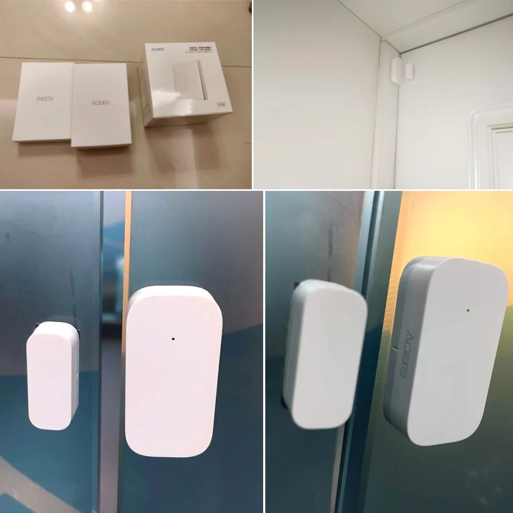 Датчик открытия окон и дверей Aqara ZigBee Беспроводной сенсор с управлением через