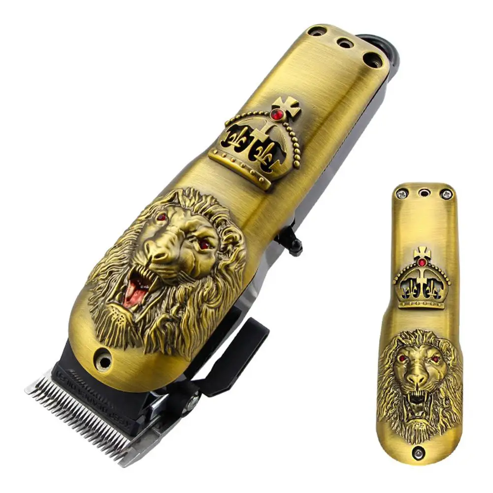 Цинковый сплав машинка для стрижки волос верхняя крышка износостойкая и прочная машинка для стрижки волос оболочка стилистов парикмахерский инструмент
