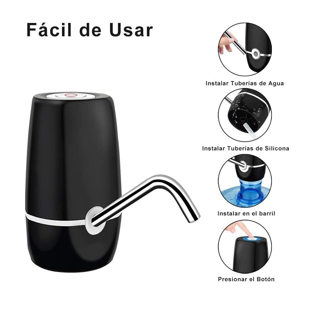 Портативный электронный насос для бутылок с водой беспроводной Электрический