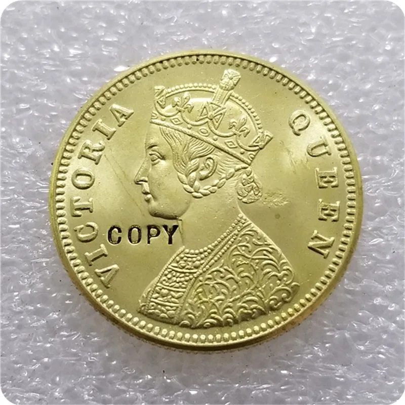 1862 British India VICTORIA QUEEN COPY COIN | Дом и сад