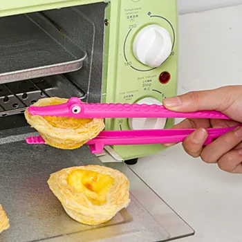 

Multifunction Crocodile Cooking Baking Clips Barbecue BBQ Tongs Vegetable Fruit Tools For Food Bread Kitchen Accessories