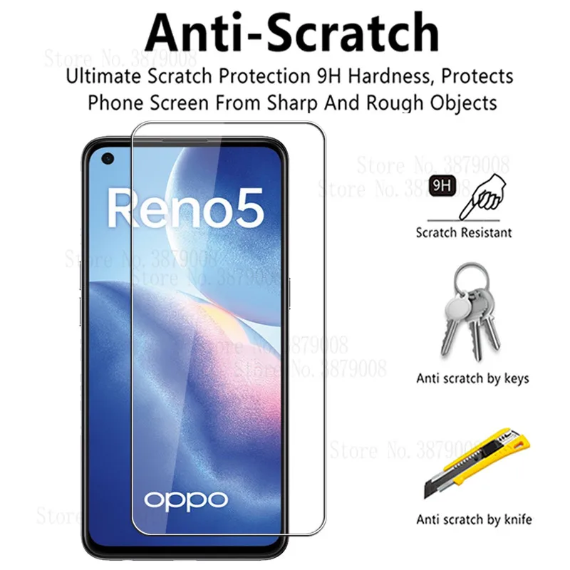 Camera Lens Protective Glass For OPPO Reno 5 4G Smartphone Screen Protector Glass On Reno5 RENO-5 Reno 5G Safty protection Films best phone screen protector