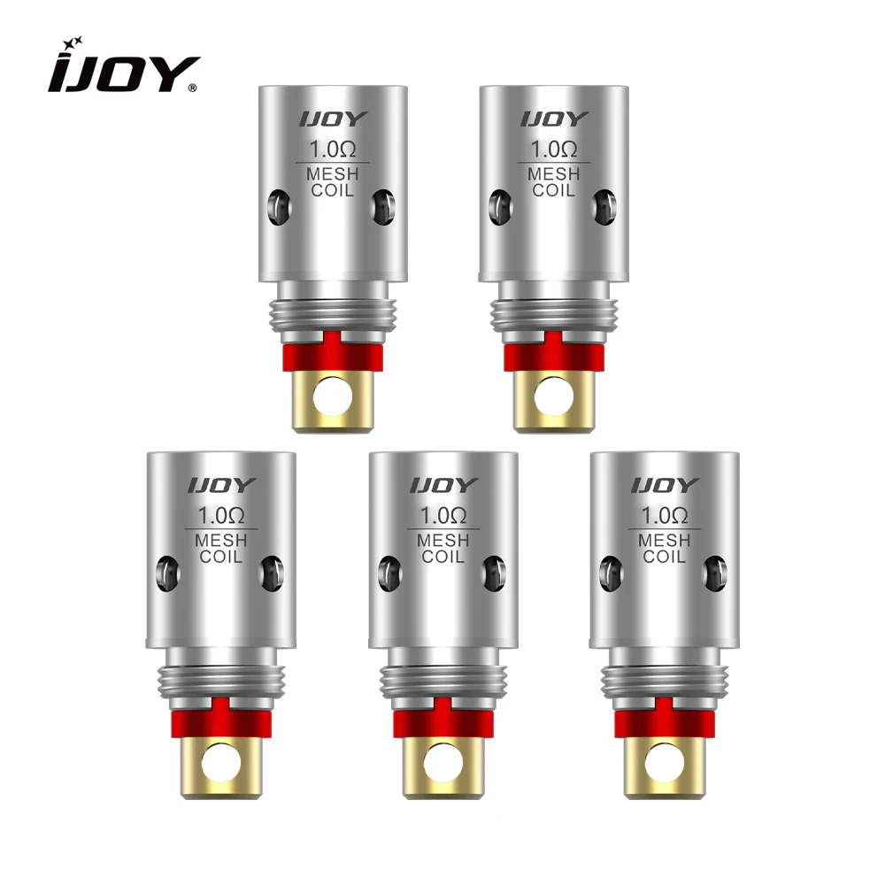 5 шт./упак. IJOY замена катушки 0.6ohm S1 катушки 1ohm S2 сетки катушки для IJOY Сатурн комплект электронных сигарет