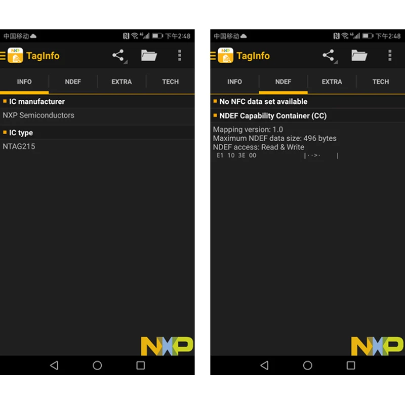 50 шт. NFC метка NTAG215 для TagMo Forum type 2 метки чип Ntag 215 504 байт чтение запись бесплатная