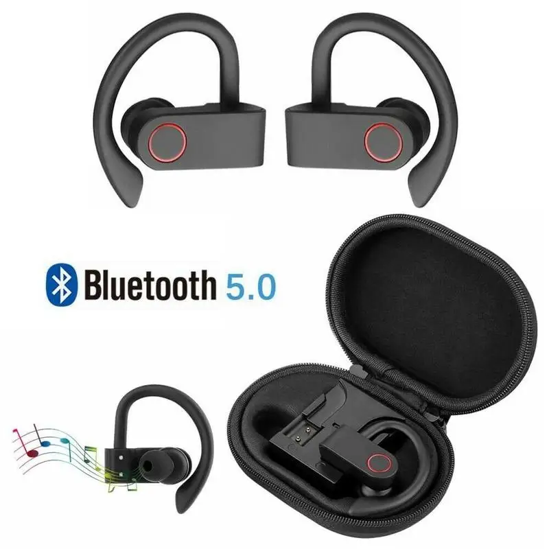 A9 Tws Bluetooth наушники настоящие беспроводные наушники 8 часов музыки Bluetooth 5,0 беспроводные наушники водонепроницаемые спортивные наушники