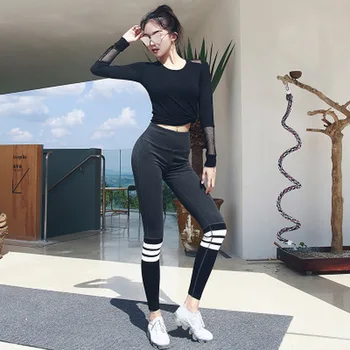 

2019 New Yoga Sets Women's Suits Women's Fitness Clothing Suit Running Sports Yoga two-piece