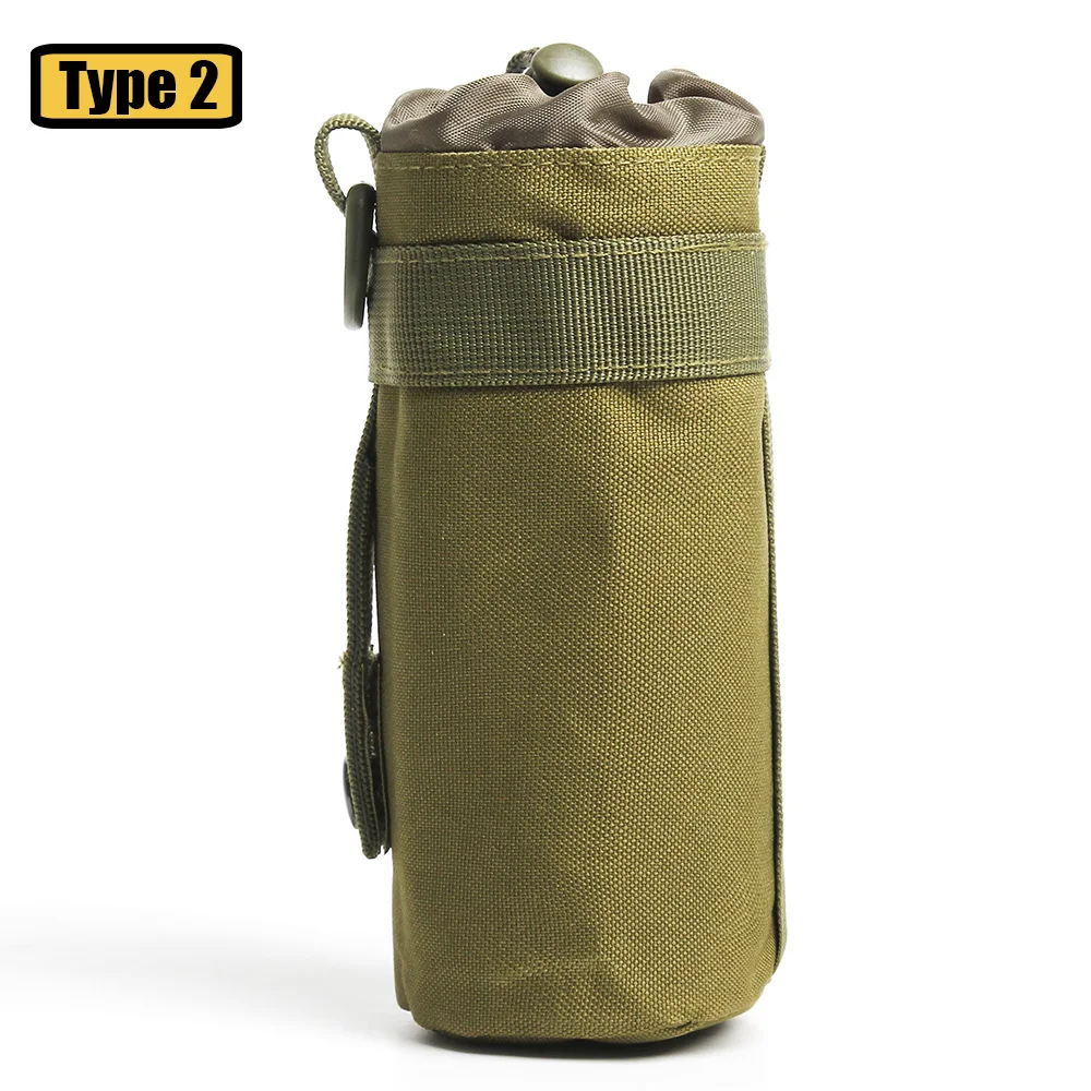 Molle Чехол для бутылки воды 600D тактический армейский чехол для чайника аксессуары для кемпинга страйкбол охотничий дамп капля сумка для воды кобура